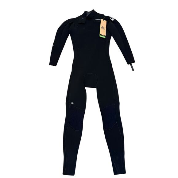 Quiksilver $239 Boys Black Everyday Sessions B 4/3 CZ Wetsuit Size 12 - Picture 1 of 5